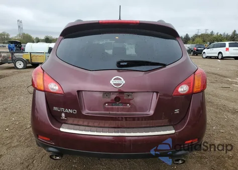 2009 Nissan Murano S from USA, damaged, VIN JN8AZ18U99W011889